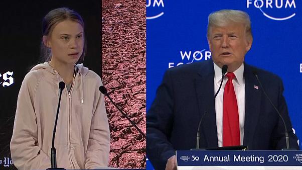 Davos’ta Trump-Greta Thunberg atışması