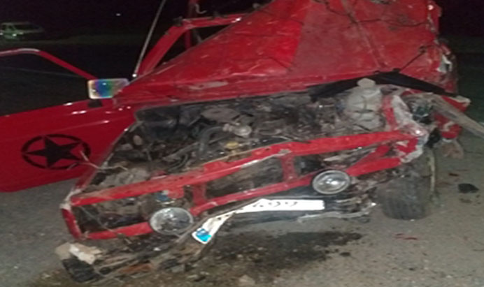 Girne-Güzelyurt anayolunda korkutan kaza: 2 yaralı