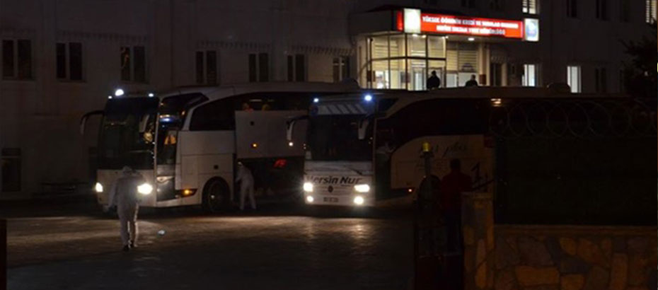 KKTC’den Türkiye’ye giden 332 kişi Karaman’da yurda yerleştirildi