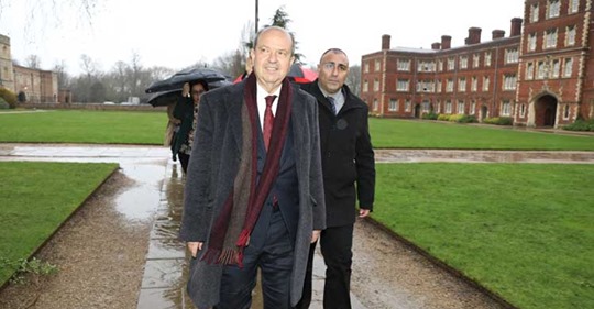 Başbakan Tatar İngiltere’de temaslarına başladı… İlk durak Cambridge…