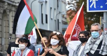 Avusturya’da İsrail ve ABD protesto edildi